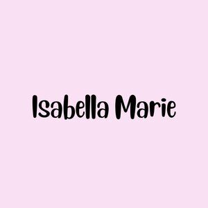 Meet your Posher, Isabella
